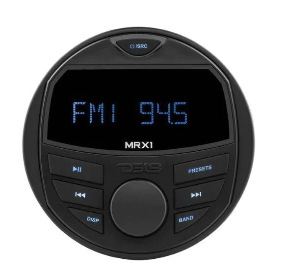 DS18 HYDRO 2 OHM STABLE BLUETOOTH MARINE & POWERSPORTS HEAD UNIT MRX1