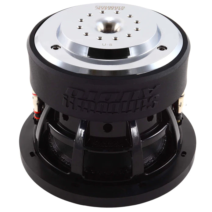 SUNDOWN AUDIO 8" U-SERIES 1750W PEAK DUAL VOICE COIL SUBWOOFERS