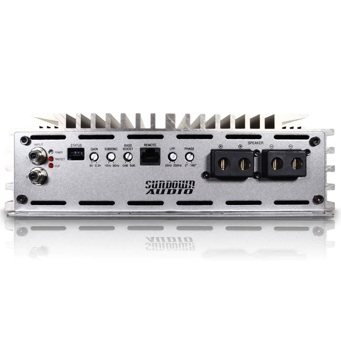 SUNDOWN AUDIO 12000W 1 OHM CLASS D MONOBLOCK AMPLIFIER W/ BASS CONTROL SALT-12