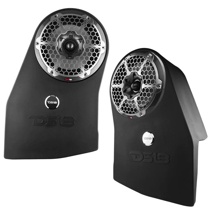 PAIR OF DS18 JL-SUB10/LR 10" JEEP JLU LEFT/RIGHT SIDE SEALED SUBWOOFER ENCLOSURE