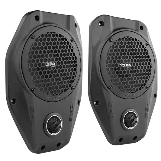DS18 6.5 JEEP WRANGLER ENCLOSURES /W SPEAKERS & TWEETERS JL/JLU/GLADIATOR JT