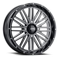 20x6.5 4/156 4+2.5 ITP Momentum Gloss Blk/Mach