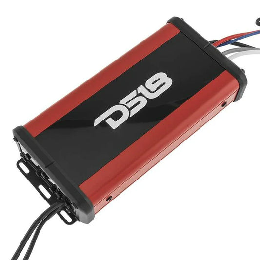 MICRO AMPLIFIER 2CH CLASS D ATV UTV BOAT MARINE 600 WATT WATERPROOF AMP DS18