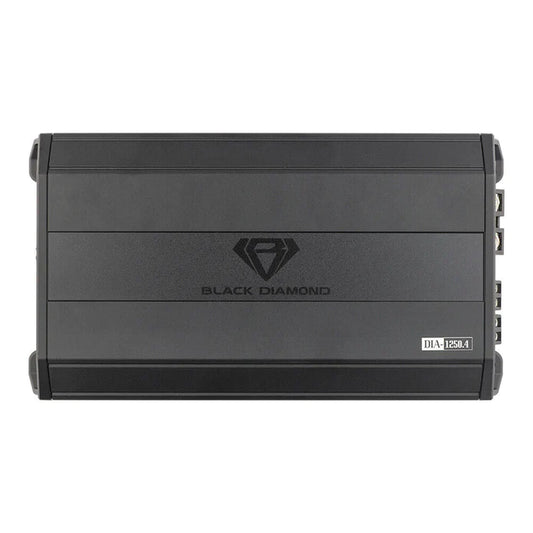 BLACK DIAMOND DIA1250.4: 4-CHANNEL FULL RANGE CLASS AB AMPLIFIER WITH 1250 WATTS