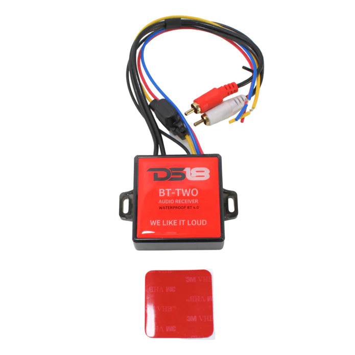 DS18 BLUETOOTH A2DP AUDIO RECEIVER CONVERTER MARINE CAR BOAT BIKE BT-TWO