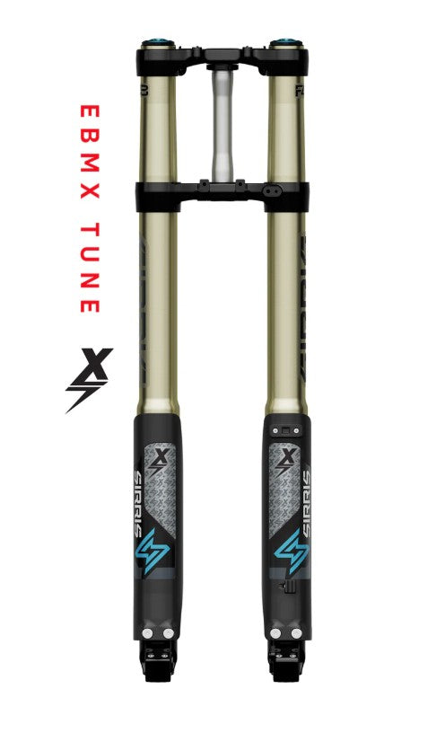 EBMX Competition Tuned - Sirris Fork and Shock for Surron Ultra Bee
