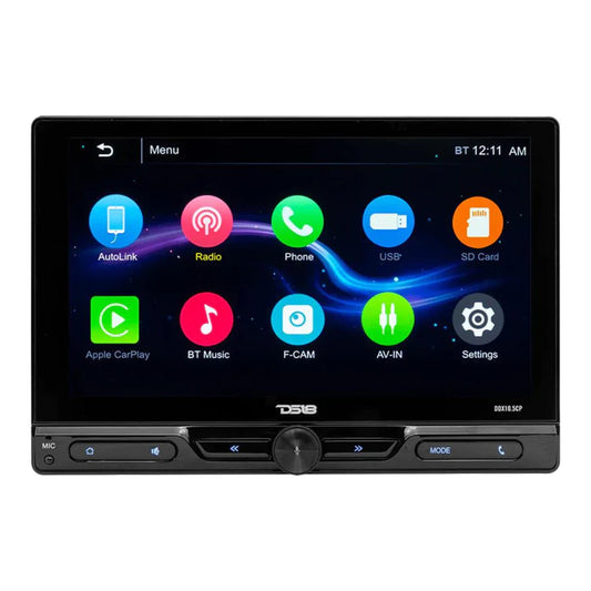 DS18 STEREO HEAD UNIT 10.5" TOUCHSCREEN MECHLESS DOUBLE-DIN BLUETOOTH DDX10.5CP