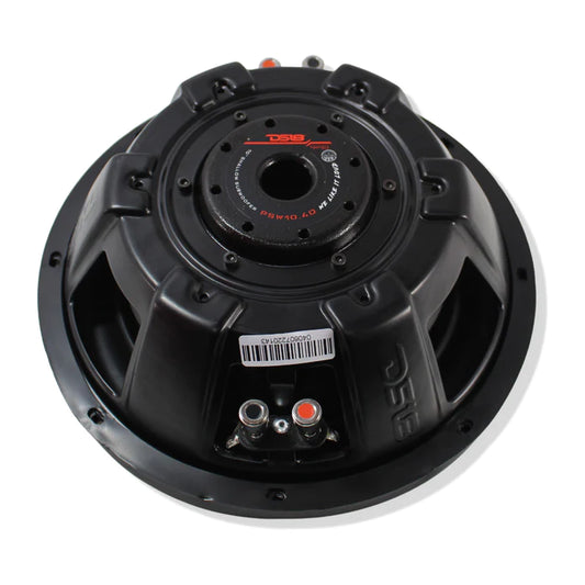 DS18 10" SUBWOOFER 1000W DUAL 4 OHM WATER RESISTANT MARINE AUDIO BLACK