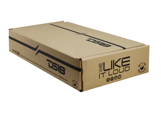 DS18 H-KO5 HOOLIGAN MONOBLOCK 5000W AMPLIFIER W/ VOLTMETER AND CLIP INDICATOR