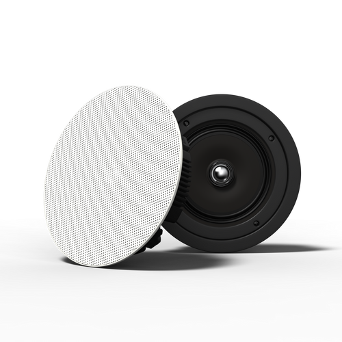 Venue Series 6.5” Shallow Mount Ceiling Speaker - White (pair)